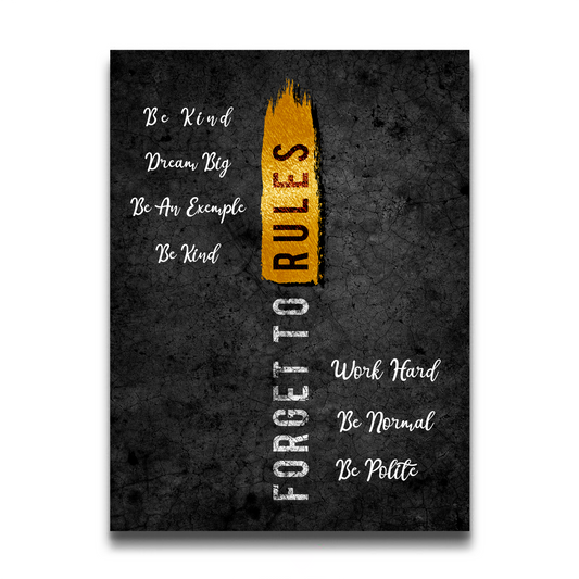 Forget to rules | Digital Download